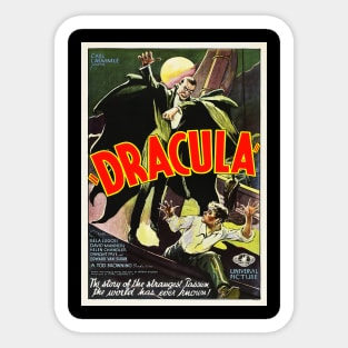 Dracula (1931) 3 Sticker